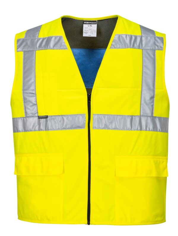 GILET RAFRAICHISSANT CV02 HAUTE VISIBILITE - PORTWEST