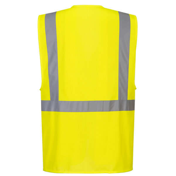 GILET HAUTE VISIBILITE FERMETURE A ZIP - PORTWEST