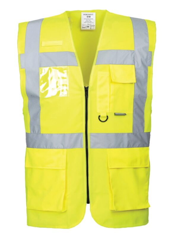 GILET S476 HAUTE VISIBILITE  FERMUTURE ZIP  - PORTWEST