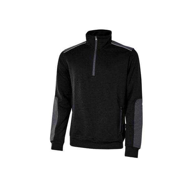 SWEAT CUSHY COL MONTANT FERMETURE ZIP - UPOWER