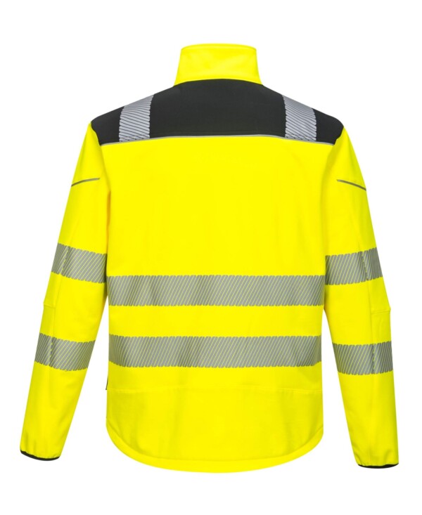 VESTE SOFTSHELL VISION T402 HAUTE VISIBILITE - PORTWEST – Image 2