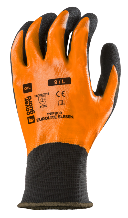 GANTS POUR MANUTENTION DOUBLE INDUCTION NITRILE - COVERGUARD