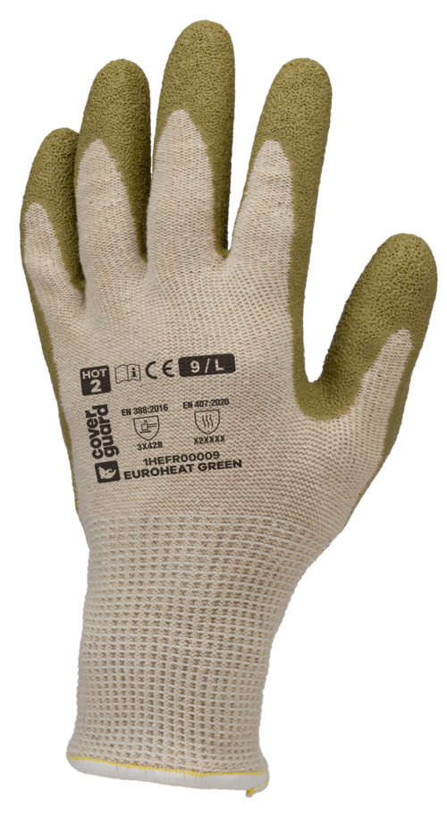 Gants Kevlar lourd doublé coton T10 EUROTECHNIQUE - ref: 4655