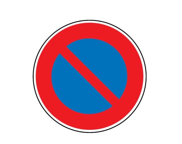 Panneau B6a1 Interdiction de Stationnement