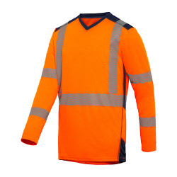 T.SHIRT BALI HAUTE VISIBILITE MANCHES LONGUES - T2S