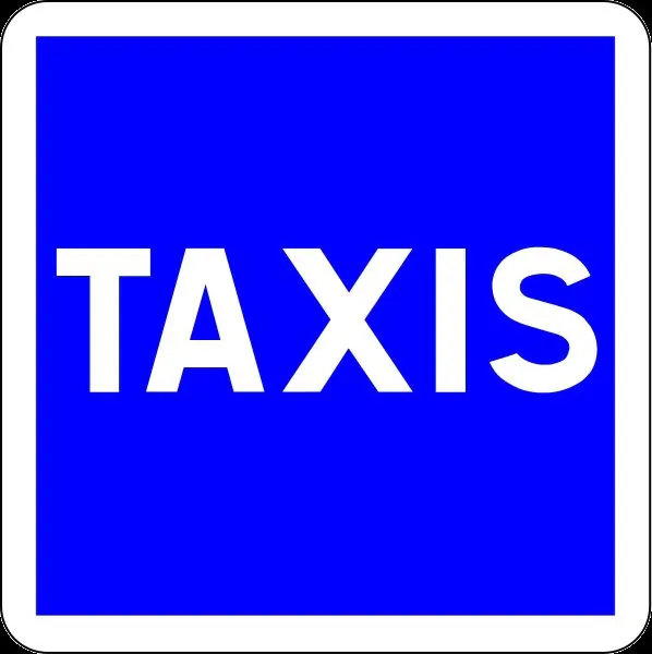 PANNEAU C5 - INDICATION TAXIS